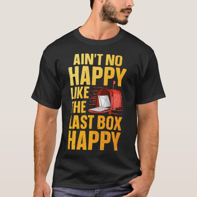 Best Postal Worker Mailman Mail T-Shirt (Front)