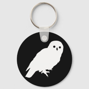 Best Price White Barn Owl Key Ring