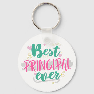 Best Principal Ever, Thank You Principal Gift Key Ring