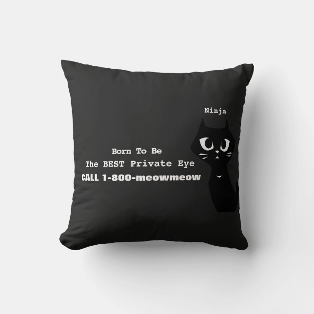 Best Private Eye Office Cushion (Front)