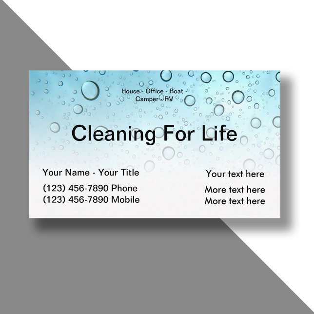 Best Professional Cleaning Business Card (Creator Uploaded)