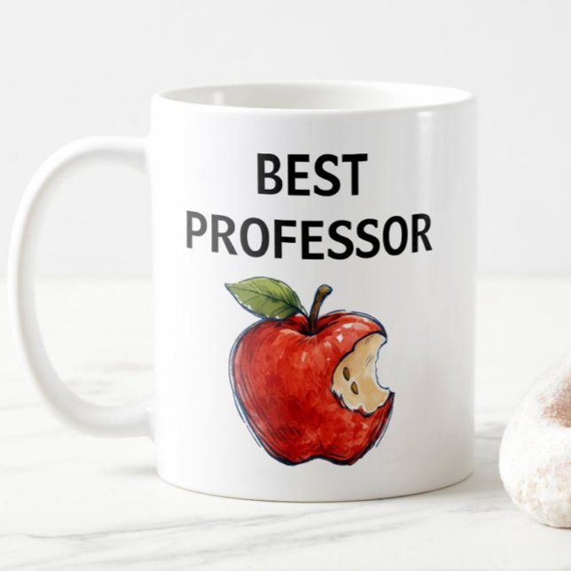 BEST PROFESSOR Apple Educator Gift Coffee Mug (Creator Uploaded)