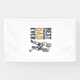 Best Pucking Dad Ever Hockey Dad Shirt Design_1 Banner