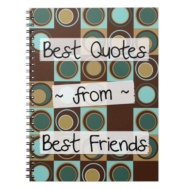 best quotes from best friends notebook (Front)