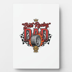 Best Racing Dad Vintage Tire Father’s Day Plaque