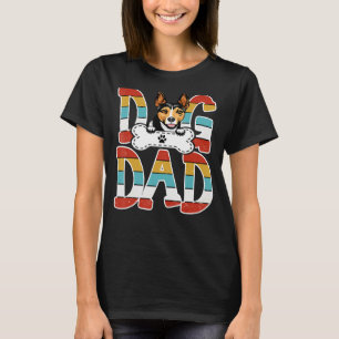 Best Rat Terrier Dad Rat Terrier  Father's Day 202 T-Shirt