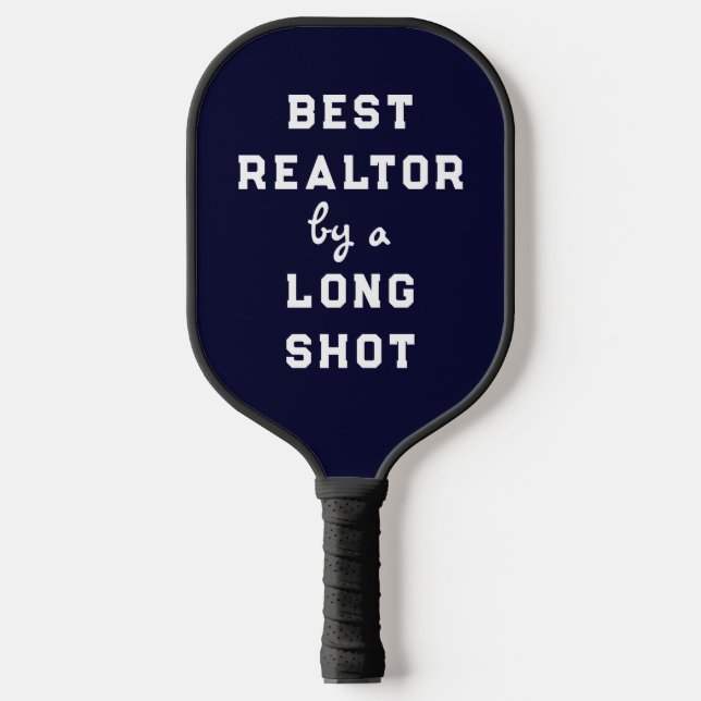Best Realtor Gift Pickleball Paddle (Front)