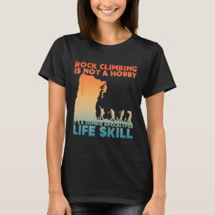 Best Rock Climbing Art For Men Women Rock Climber T-Shirt