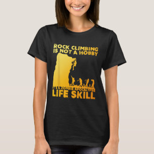 Best Rock Climbing Art For Men Women Rock Climber T-Shirt