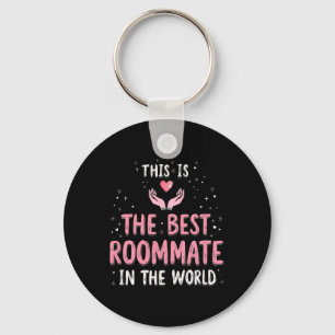 Best Roommate Ever Gift Idea Christmas Tee Key Ring