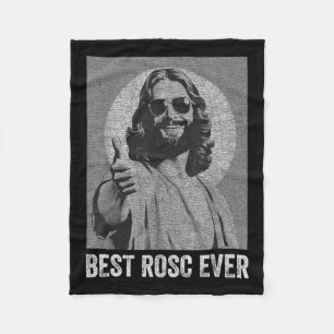 Best Rosc Ever Fun Easter Jesus Nurse Doctor Surge Fleece Blanket