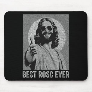 Best Rosc Ever Fun Easter Jesus Nurse Doctor Surge Mouse Pad