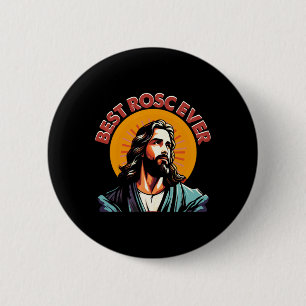Best Rosc Ever Funny Easter Jesus Nurse Doctor Sur 6 Cm Round Badge