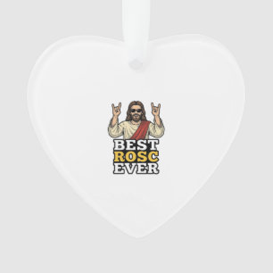 Best Rosc Ever Vintage Rock Hand Religious Shirt_1 Ornament