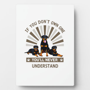 Best Rottweiler Art For Men Women Kids Rottie Rott Plaque