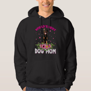 Best Rottweiler Dog Mum Mother's Day Hoodie
