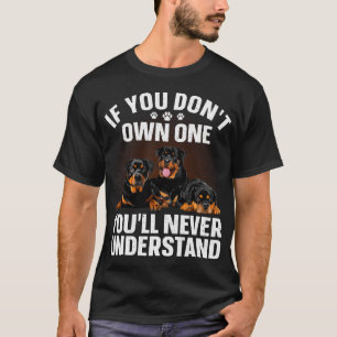 Best Rottweiler For Men Women Kids Rottie Rottweil T-Shirt