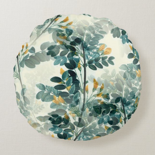 Best Round Throw Pillow (16") (Front)