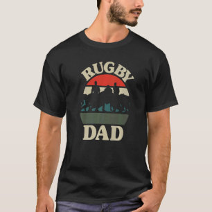 Best Rugby Dad Rugby Player Fathers Day Rugby Dadd T-Shirt
