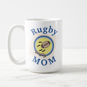 Best "Rugby MOM" Ever! Mother's Day Coffee Mug
