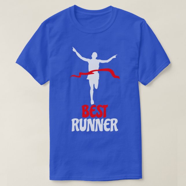 Best runner running gift T-Shirt (Design Front)