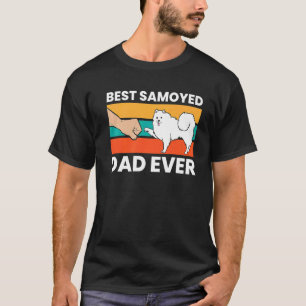 Best Samoyed Dad Ever Cute Samoyed T-Shirt