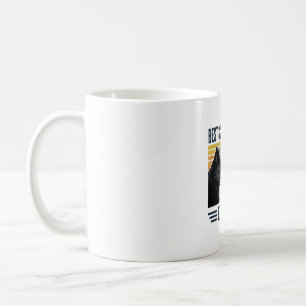 Best Schipperke Dad Ever Retro Dog Vector Design_1 Coffee Mug