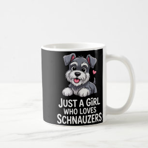Best Schnauzer Art For Women Girls Kids Mini Schna Coffee Mug
