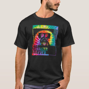 Best Schnauzer Dad Ever dog dad for men Dog Fathe T-Shirt