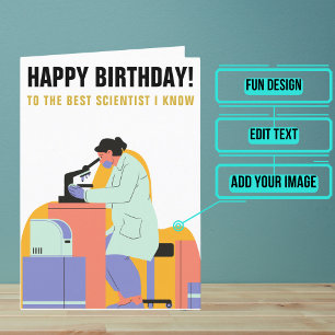 Best Scientist or Researcher I Know Birthday Card
