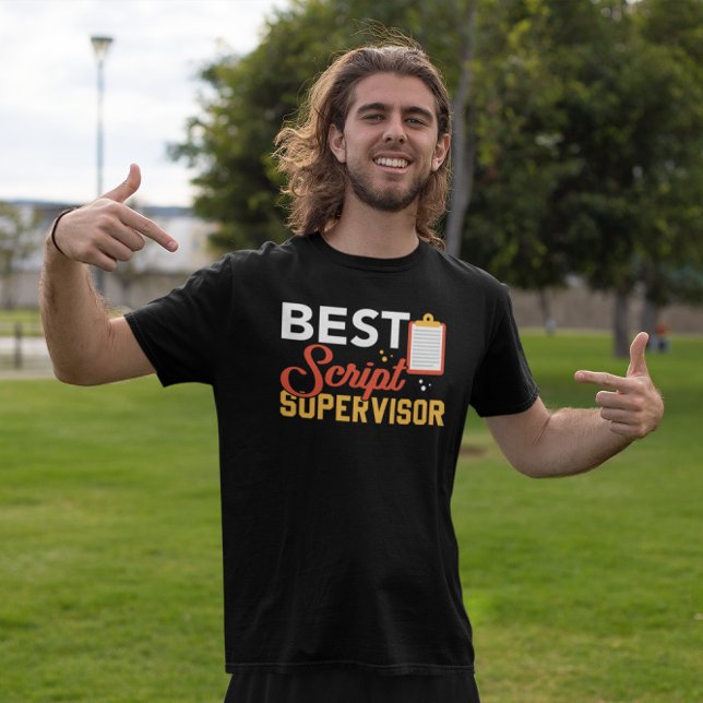 Best Script Supervisor - Continuity Champion T-Shirt (Creator Uploaded)