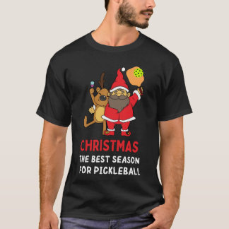 Best Season For Pickleball - Christmas Pickleball T-Shirt