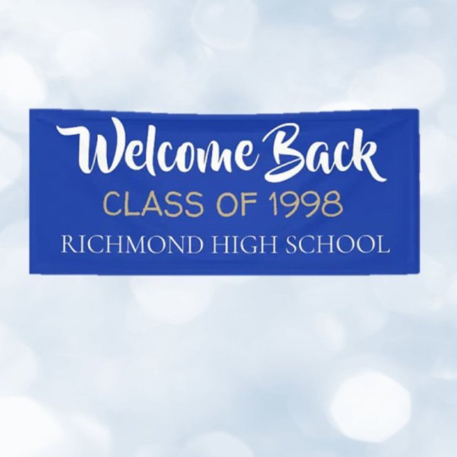 Best seller! CUSTOM Class Reunion banner (Creator Uploaded)