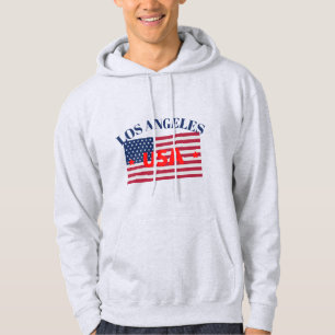 Best Seller Los Angeles USA Flag Holidays Hoodie