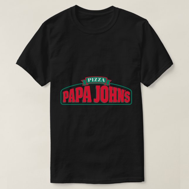 BEST SELLER Papa John’s Logo Merchandise Essential T-Shirt (Design Front)