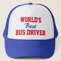 Best seller! World's best bus driver cap