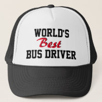 Best seller! World's best bus driver cap