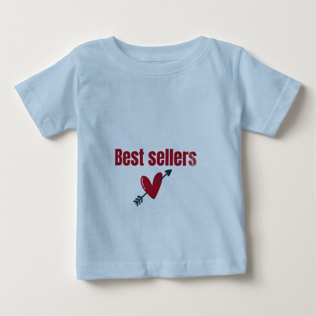 Best Sellers Valentine Heart Arrow T-Shirt (Front)