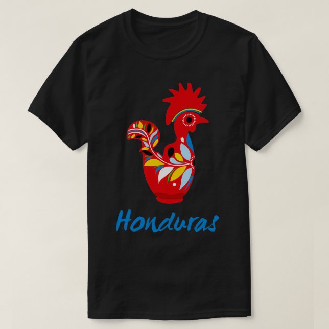 Best selling Illustration of a honduran clay roost T-Shirt (Design Front)