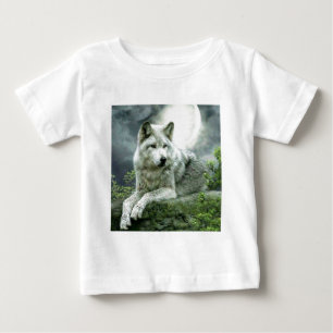 Best Selling Imaginative Wolf Art Illustration Pai Baby T-Shirt