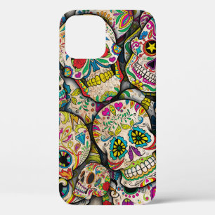 Best Selling Sugar Skull Pattern iPhone 12 Case