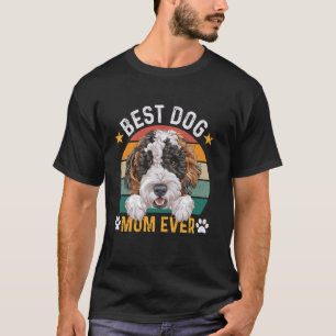 Best Sheepadoodle Dog Mum Ever Funny Dogs Owner Re T-Shirt
