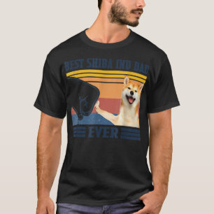 Best Shiba Inu Dad Ever Father's Day Christmas T-Shirt