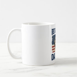 Best Shih Tzu Dad Ever Patriotic Dog Coffee Mug