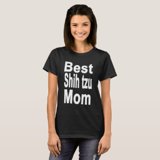 Best Shih tzu Mum Shirt, Dog T-Shirt