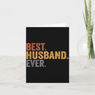 Best Shirt Husband Wife Husband Father's Day Card