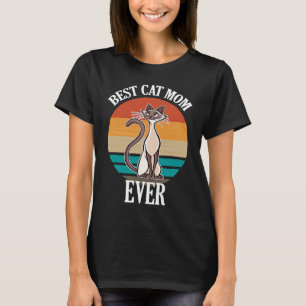 Best Siamese Cat Mum Ever Cat T-Shirt
