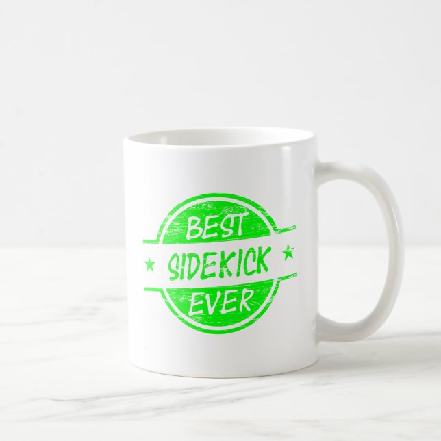 Best Sidekick Ever Green Coffee Mug (Right)