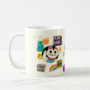 Best Sister cute mug cats go girl