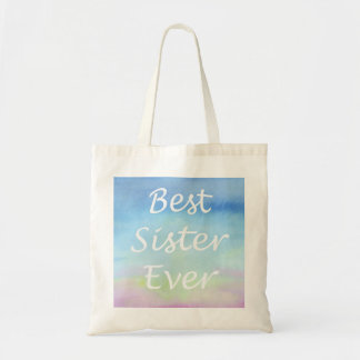 Best sister ever tote bag